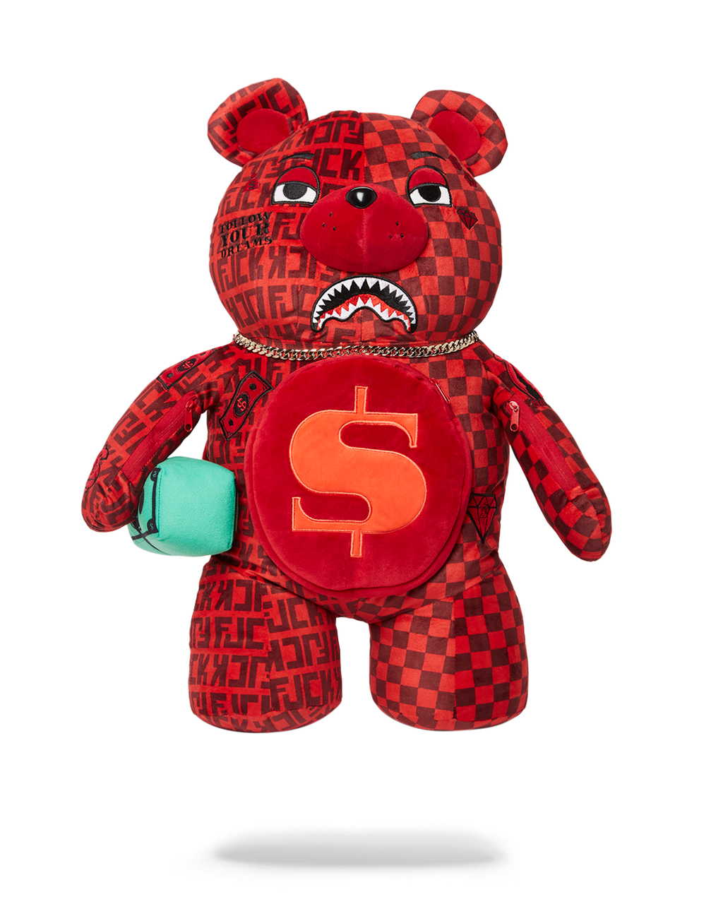 Limited Edition VENI VIDI VICI MONEYBEAR TEDDYBEAR BACKPACK