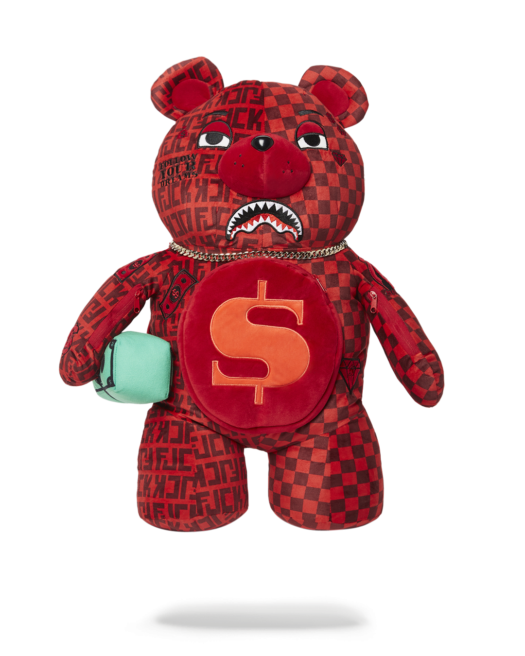 Limited Edition VENI VIDI VICI MONEYBEAR TEDDYBEAR BACKPACK
