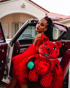 Limited Edition VENI VIDI VICI MONEYBEAR TEDDYBEAR BACKPACK