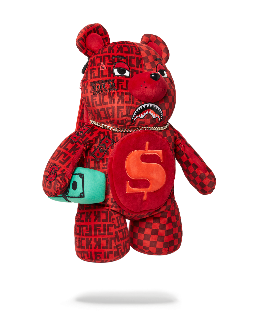 Limited Edition VENI VIDI VICI MONEYBEAR TEDDYBEAR BACKPACK