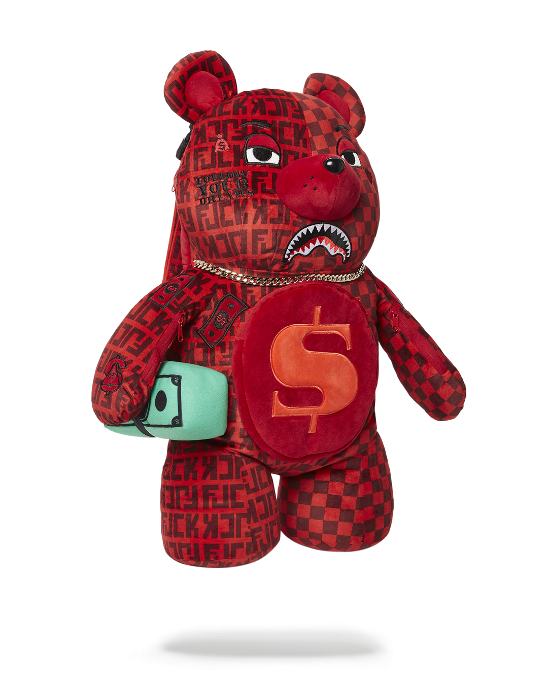 Limited Edition VENI VIDI VICI MONEYBEAR TEDDYBEAR BACKPACK