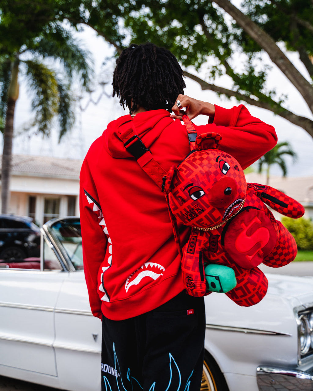 Limited Edition VENI VIDI VICI MONEYBEAR TEDDYBEAR BACKPACK