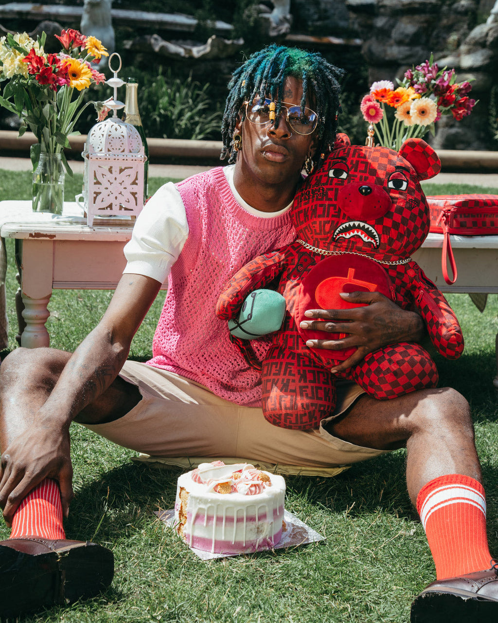 Limited Edition VENI VIDI VICI MONEYBEAR TEDDYBEAR BACKPACK