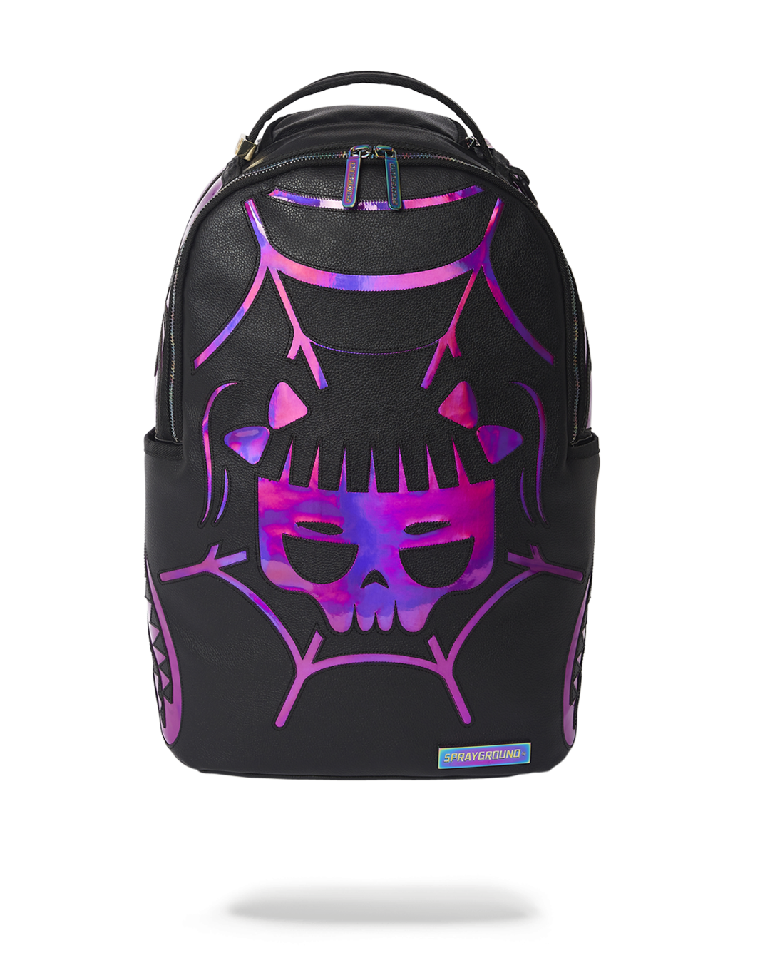 Limited Edition CAZZU IRIDESCENT CUT & SEW SPIDER SKULL SHARK BACKPACK DLXV