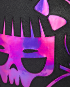 Limited Edition CAZZU IRIDESCENT CUT & SEW SPIDER SKULL SHARK BACKPACK DLXV