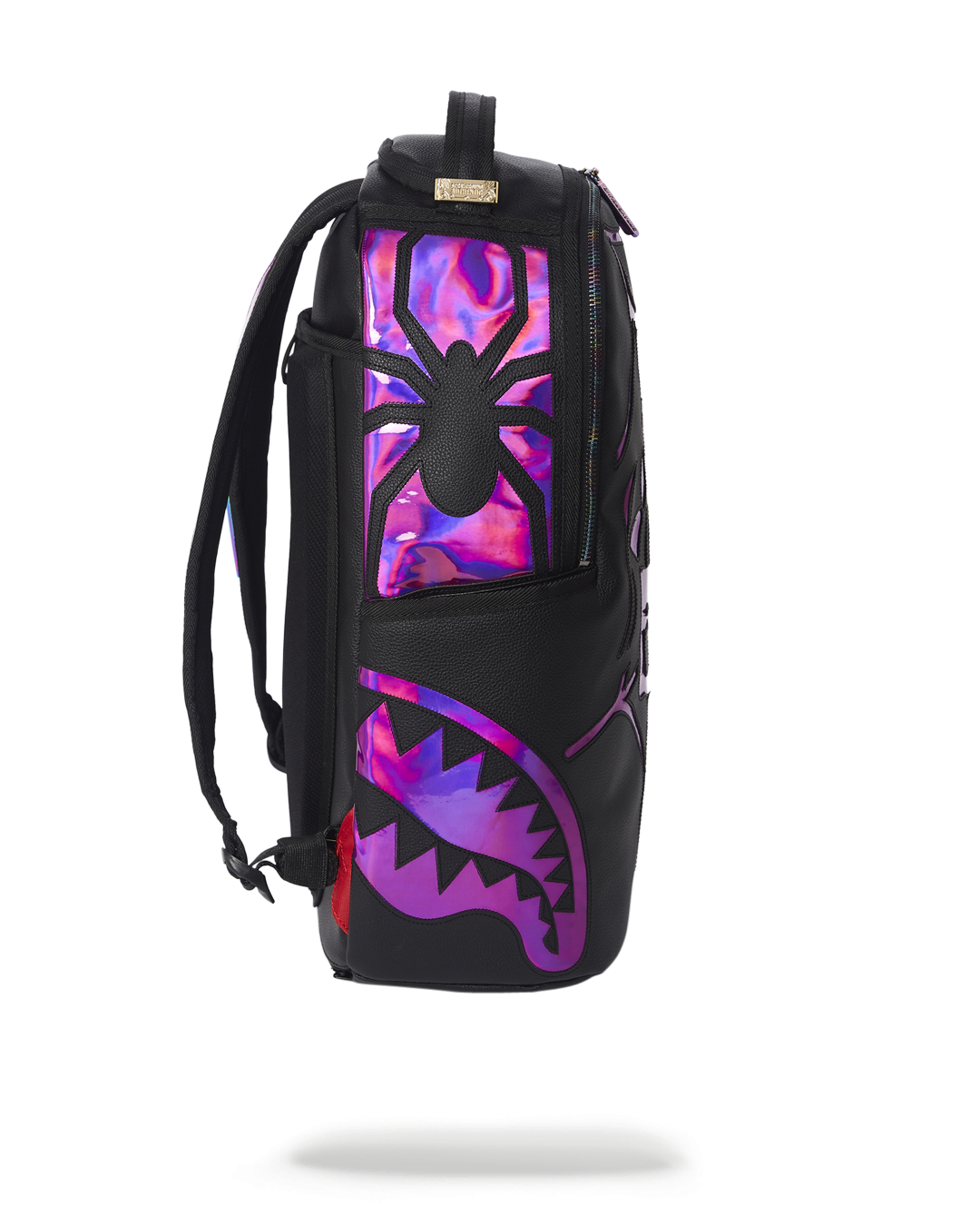 Limited Edition CAZZU IRIDESCENT CUT & SEW SPIDER SKULL SHARK BACKPACK DLXV