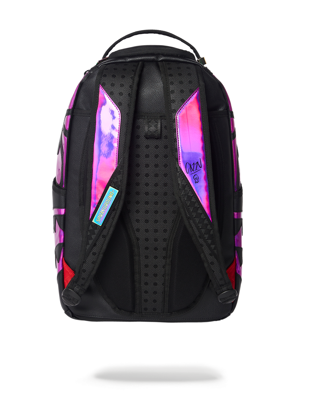 Limited Edition CAZZU IRIDESCENT CUT & SEW SPIDER SKULL SHARK BACKPACK DLXV