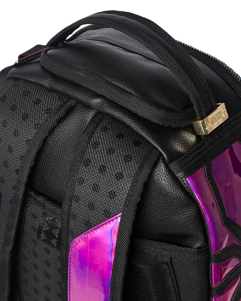 Limited Edition CAZZU IRIDESCENT CUT & SEW SPIDER SKULL SHARK BACKPACK DLXV