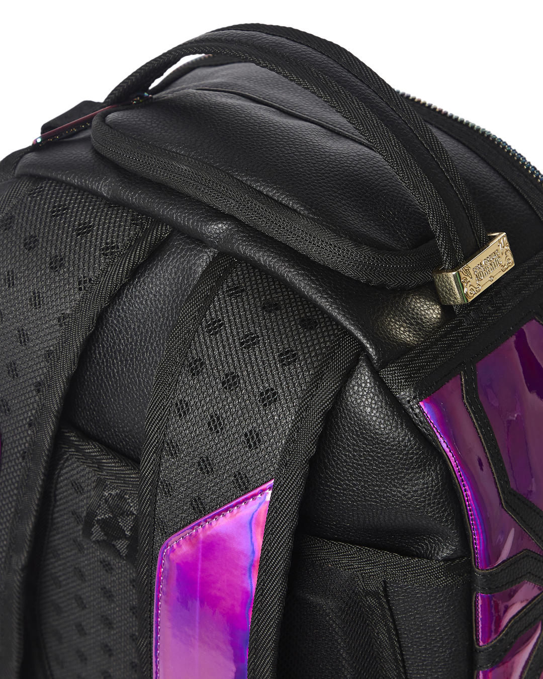 Limited Edition CAZZU IRIDESCENT CUT & SEW SPIDER SKULL SHARK BACKPACK DLXV