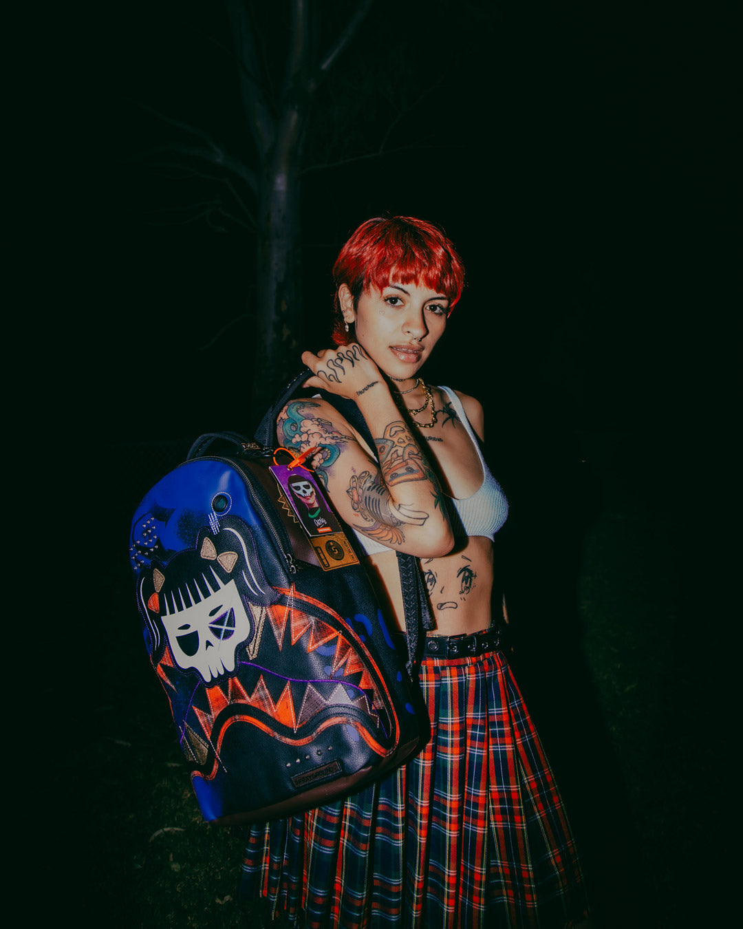 Limited Edition CAZZU ERRORCITO PUNK SHARK BACKPACK