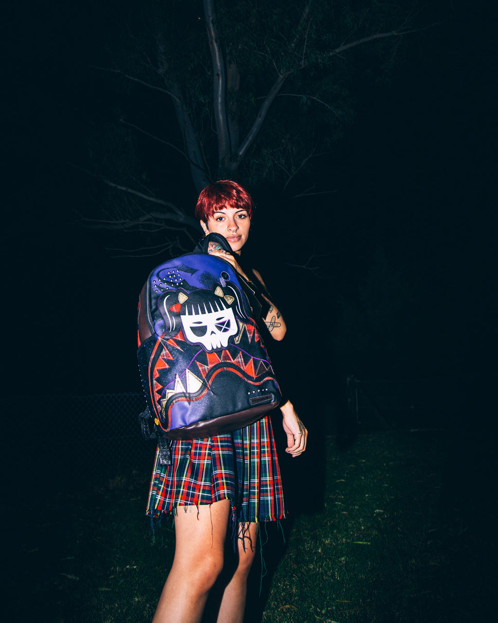 Limited Edition CAZZU ERRORCITO PUNK SHARK BACKPACK