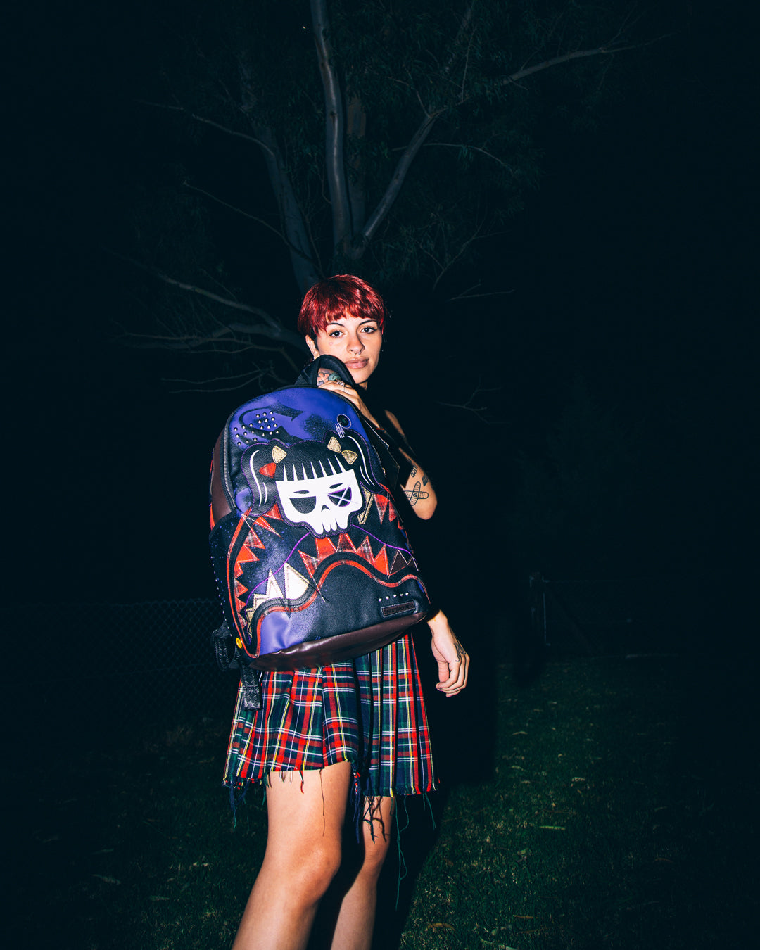 Limited Edition CAZZU ERRORCITO PUNK SHARK BACKPACK