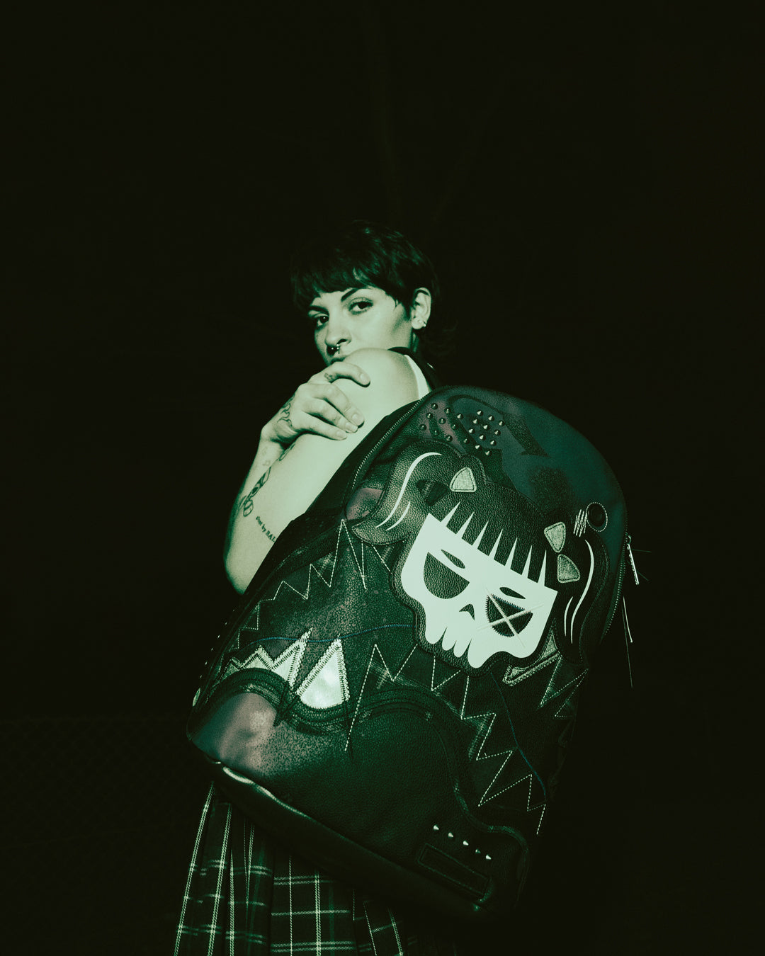 Limited Edition CAZZU ERRORCITO PUNK SHARK BACKPACK