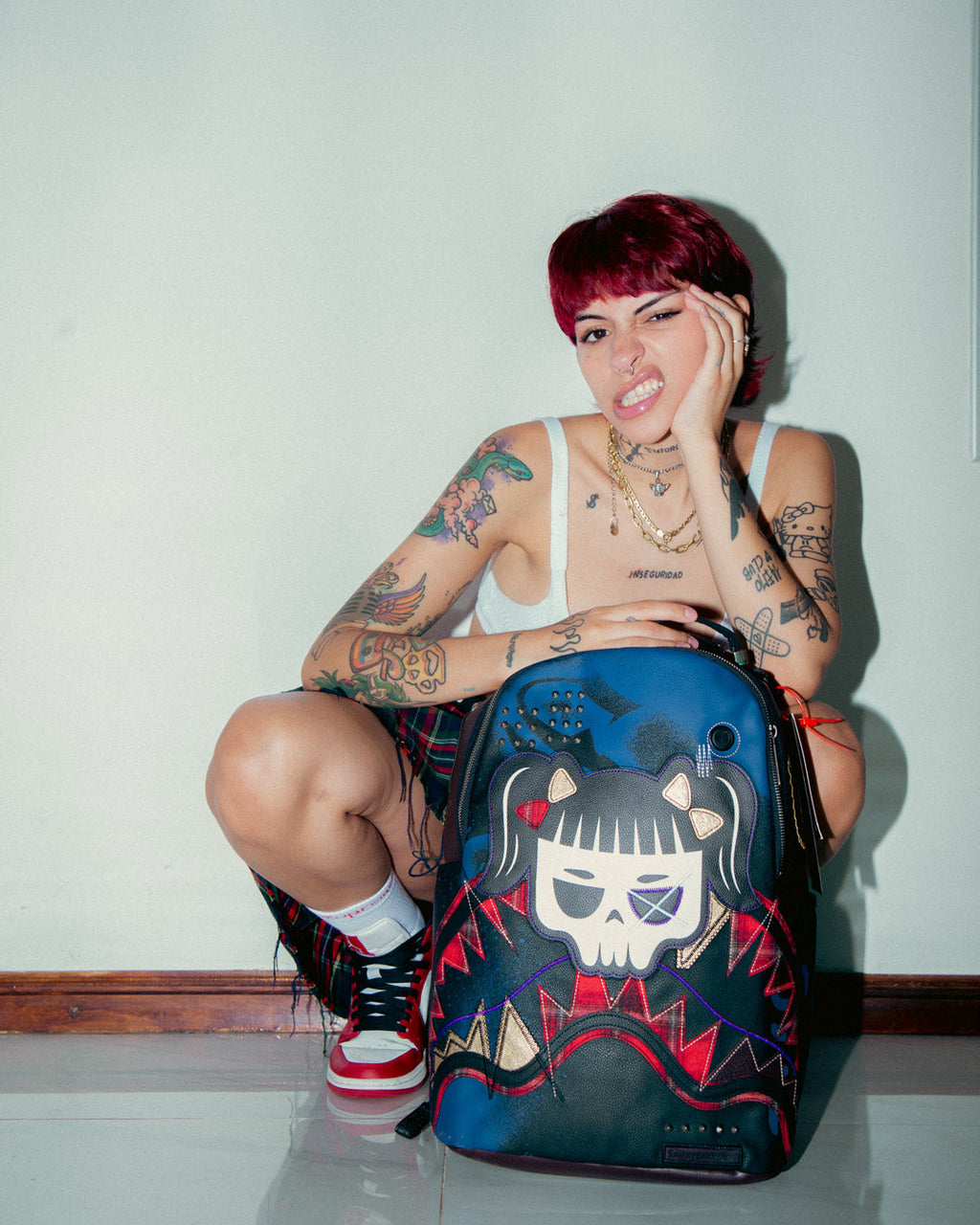 Limited Edition CAZZU ERRORCITO PUNK SHARK BACKPACK
