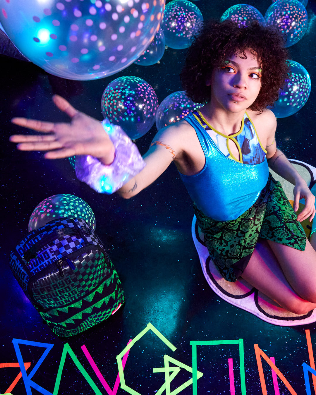 Limited Edition FIBER OPTIC LIGHTSHOW BACKPACK