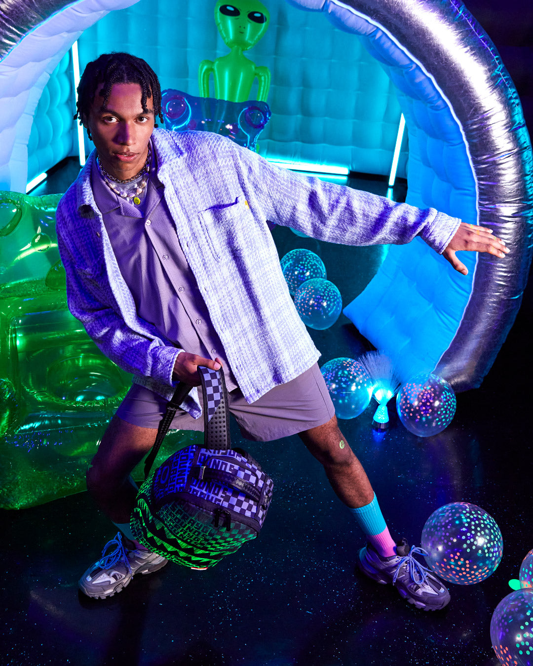 Limited Edition FIBER OPTIC LIGHTSHOW BACKPACK