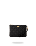 Limited Edition NOIR QUILT GOLD CHAIN SHARK CROSSOVER CLUTCH