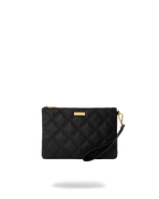 Limited Edition NOIR QUILT GOLD CHAIN SHARK CROSSOVER CLUTCH