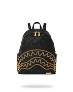 Limited Edition NOIR QUILT GOLD CHAIN SHARK SAVAGE BACKPACK