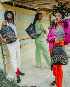 Limited Edition NOIR QUILT GOLD CHAIN SHARK SAVAGE BACKPACK