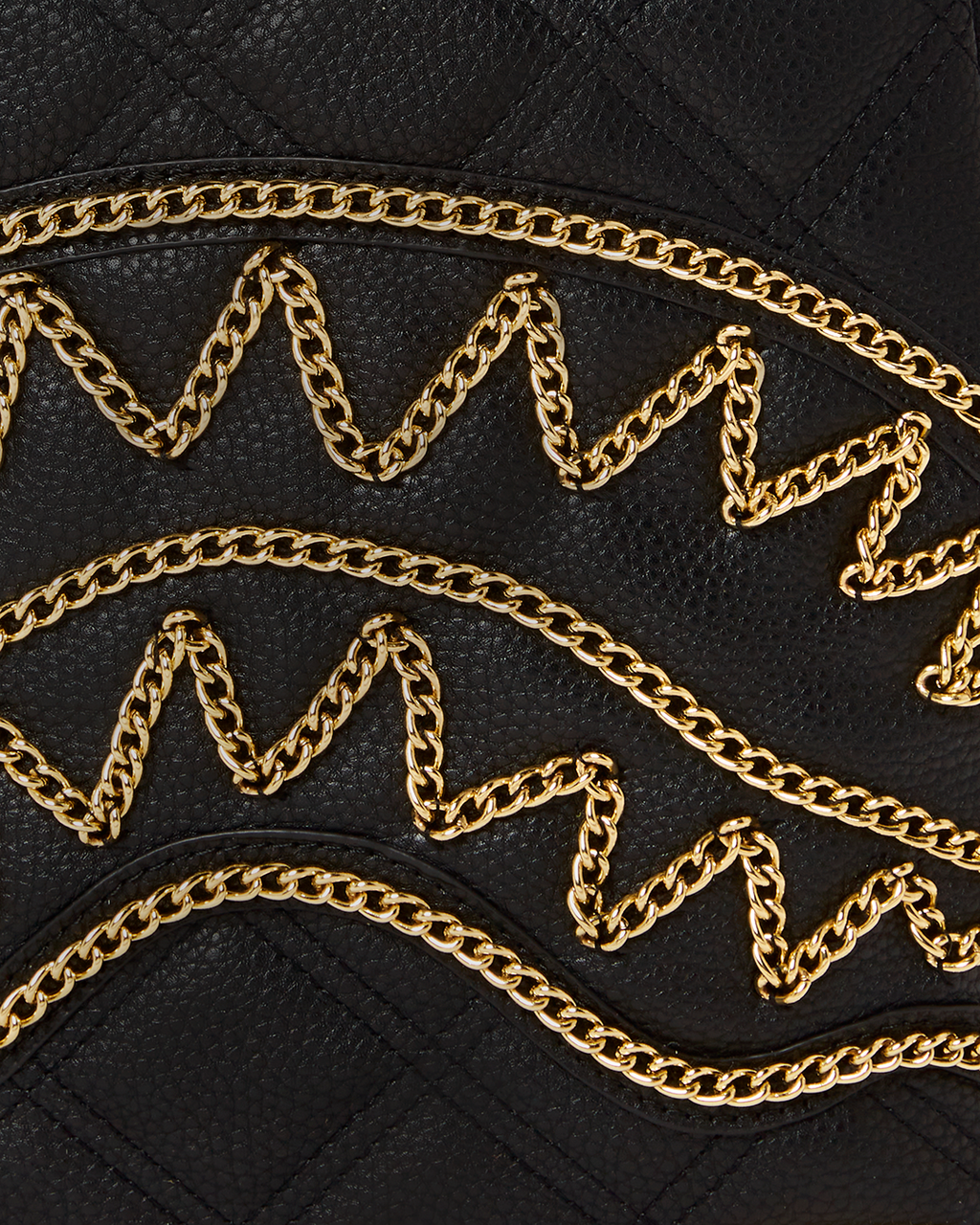 Limited Edition NOIR QUILT GOLD CHAIN SHARK SAVAGE BACKPACK