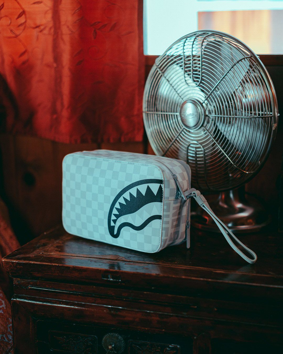 Limited Edition SPLIT THE CHECK PEARL TOILETRY BAG
