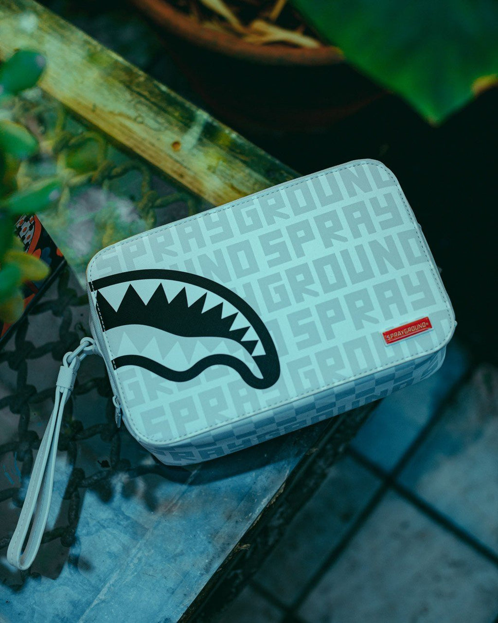Limited Edition SPLIT THE CHECK PEARL TOILETRY BAG