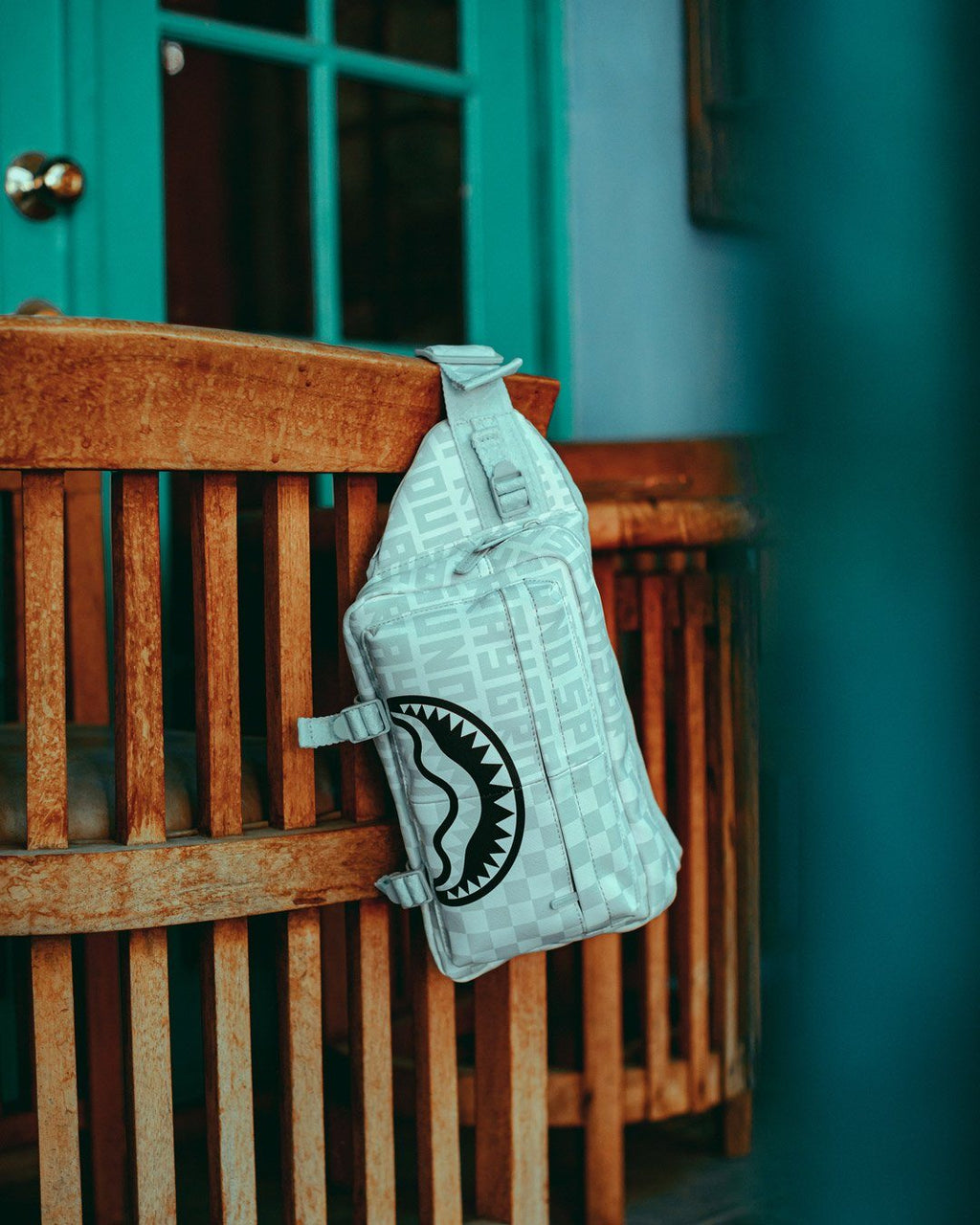 Limited Edition SPLIT THE CHECK PEARL CARGO CROSSBODY