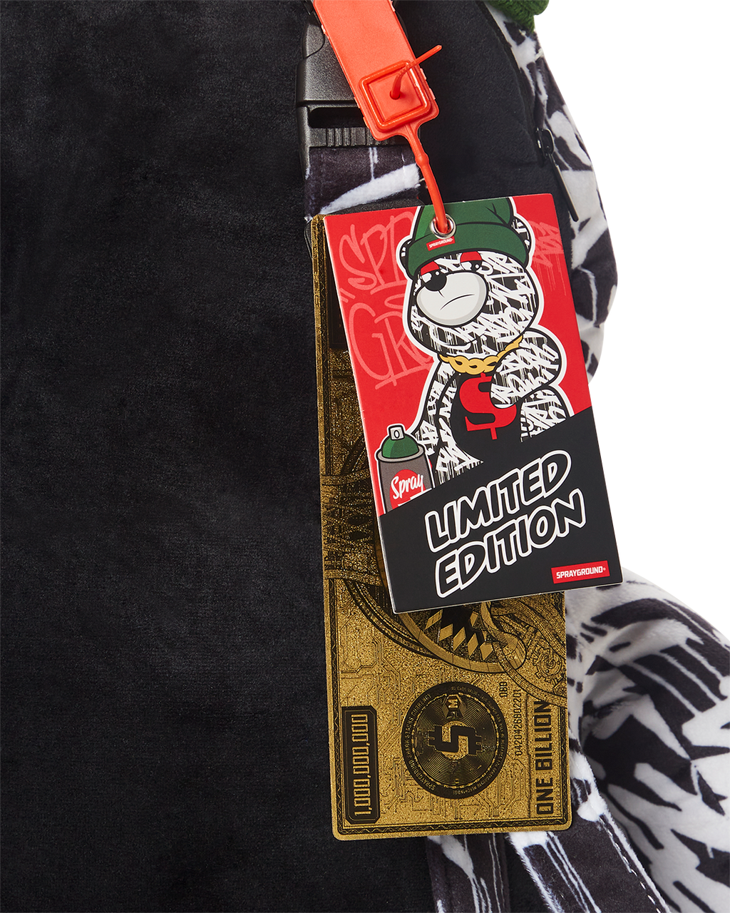 Limited Edition NIGHT NIGHT MONEYBEAR TEDDYBEAR BACKPACK