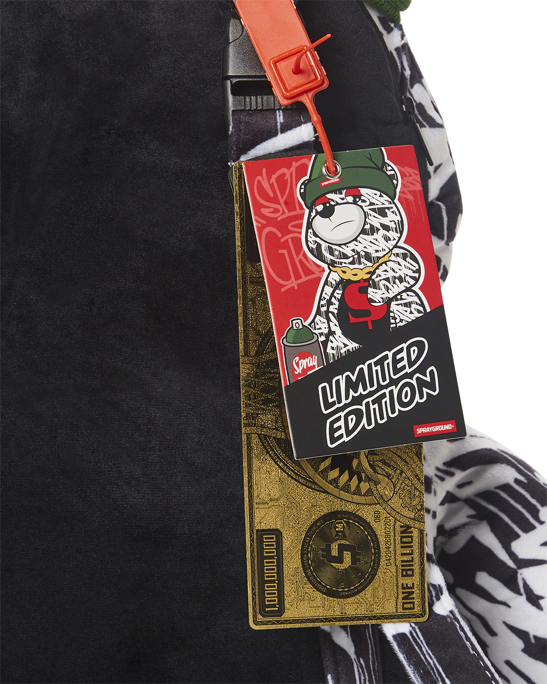 Limited Edition NIGHT NIGHT MONEYBEAR TEDDYBEAR BACKPACK