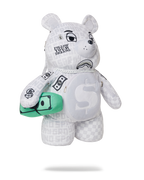 Limited Edition SPLIT THE CHECK PEARL MONEYBEAR TEDDYBEAR BACKPACK