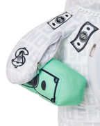 Limited Edition SPLIT THE CHECK PEARL MONEYBEAR TEDDYBEAR BACKPACK