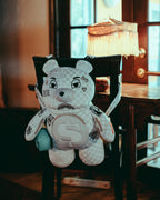 Limited Edition SPLIT THE CHECK PEARL MONEYBEAR TEDDYBEAR BACKPACK