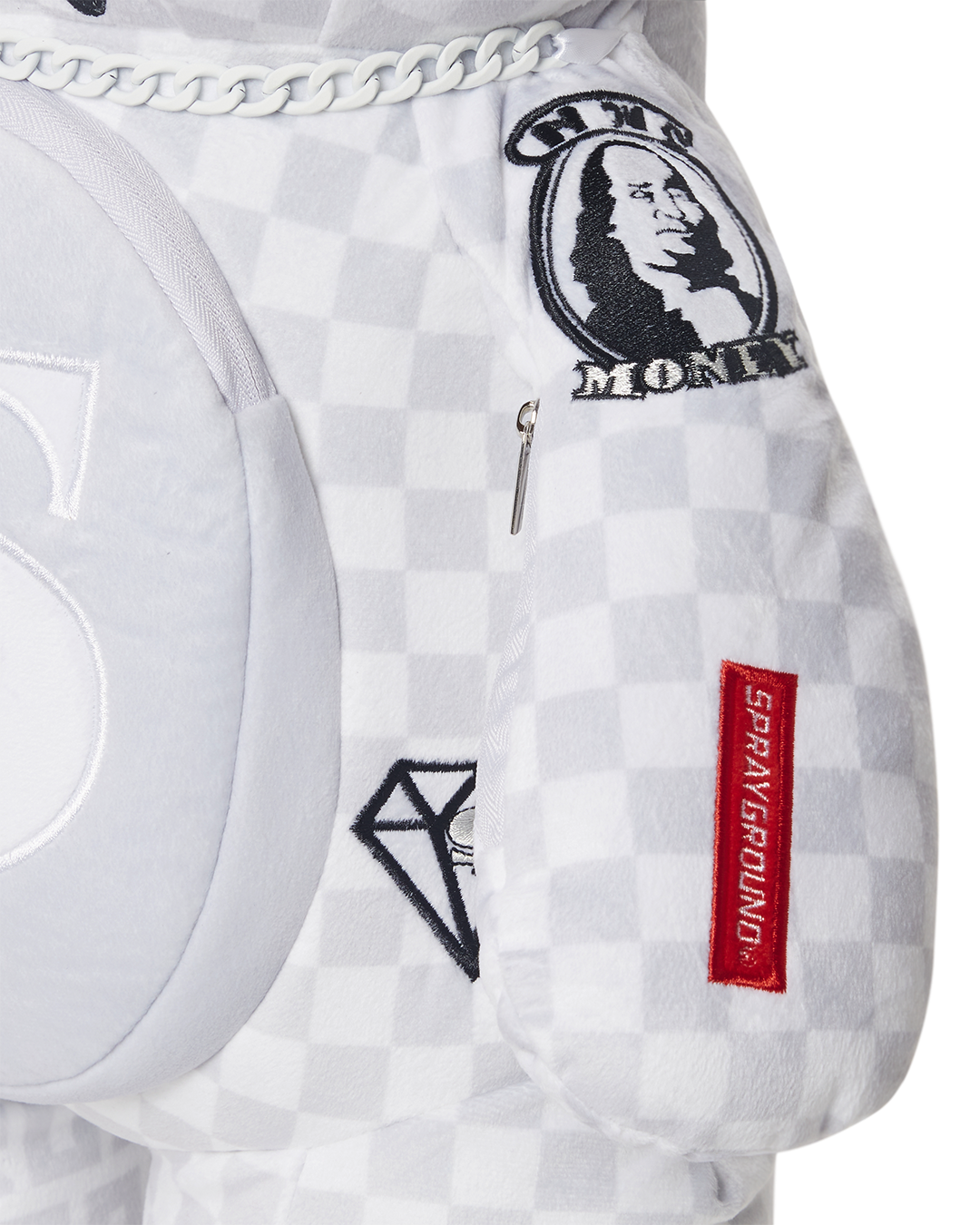 Limited Edition SPLIT THE CHECK PEARL MONEYBEAR TEDDYBEAR BACKPACK