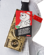 Limited Edition SPLIT THE CHECK PEARL MONEYBEAR TEDDYBEAR BACKPACK