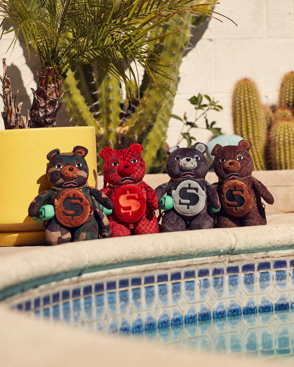 Limited Edition BEARCUB BACKPACK - CAMOCHECK MONEYBEAR