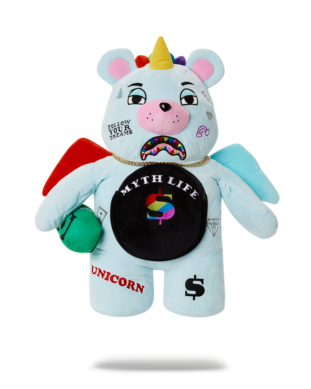 Limited Edition MYTH LIFE MONEYBEAR TEDDYBEAR BACKPACK