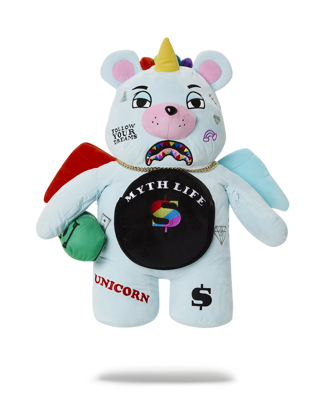 Limited Edition MYTH LIFE MONEYBEAR TEDDYBEAR BACKPACK