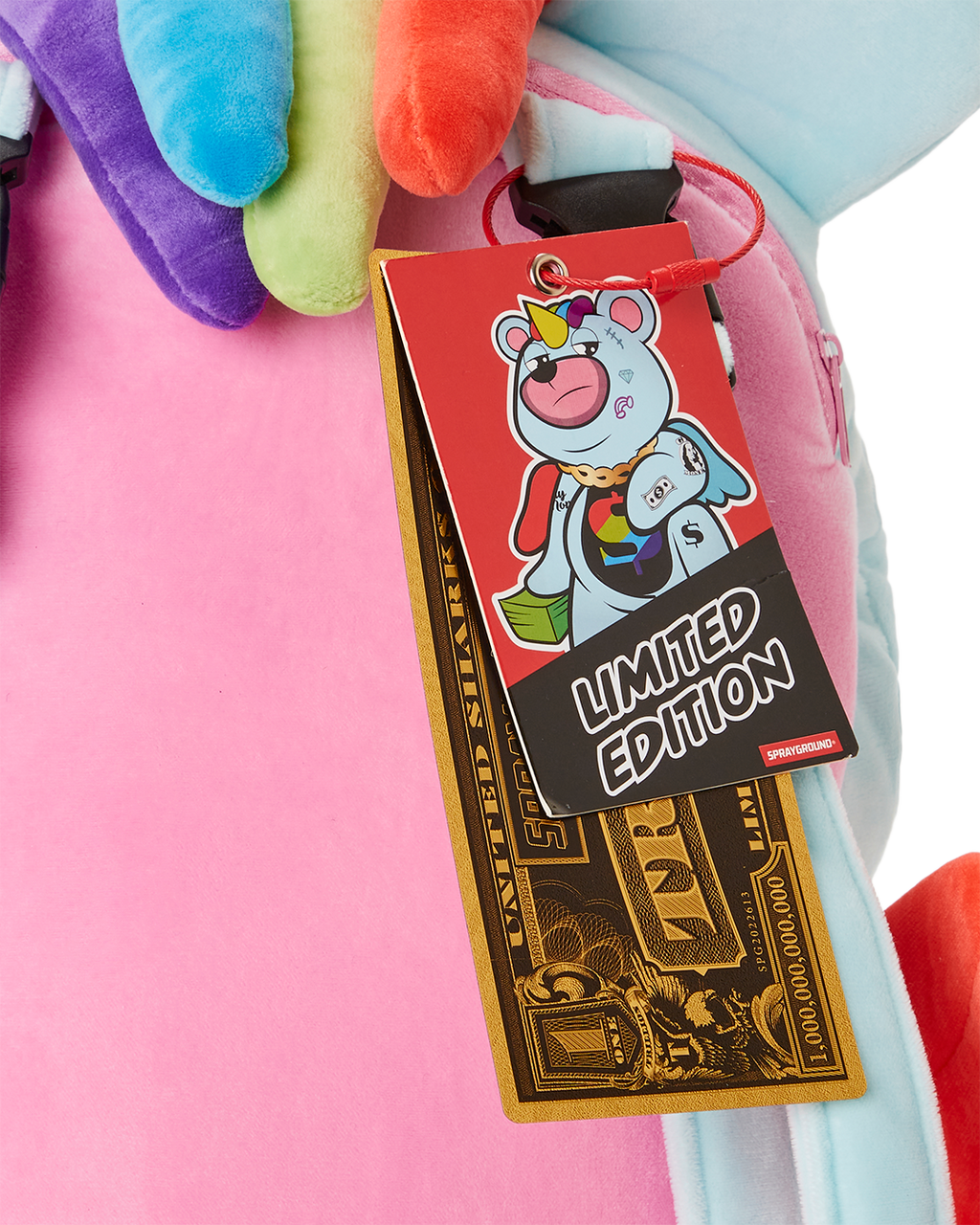 Limited Edition MYTH LIFE MONEYBEAR TEDDYBEAR BACKPACK
