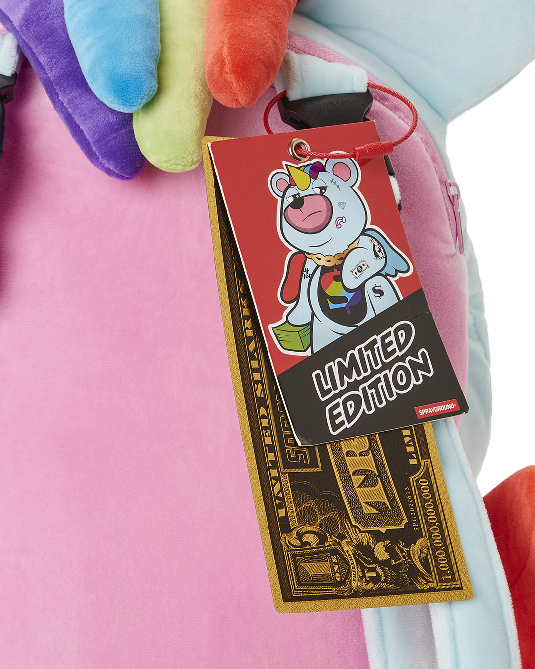 Limited Edition MYTH LIFE MONEYBEAR TEDDYBEAR BACKPACK
