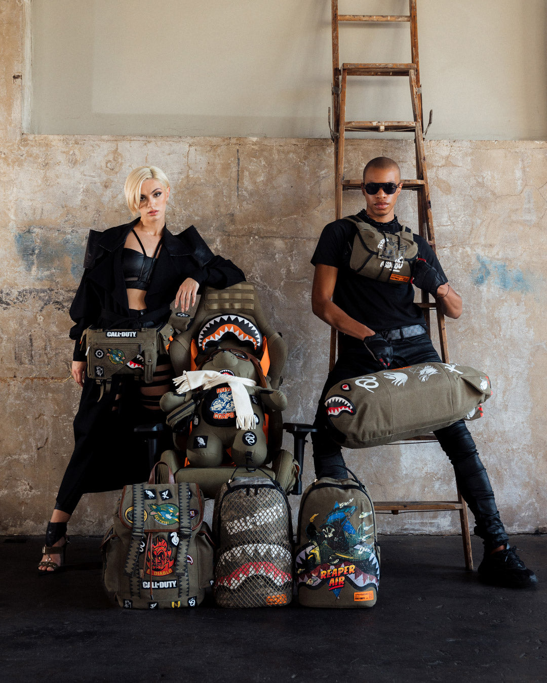 Limited Edition CALL OF DUTY NEVER BACK DOWN CROSSBODY