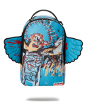 Limited Edition OFFICIAL BASQUIAT UNTITLED FALLEN ANGEL 1981 WING BACKPACK DLXV