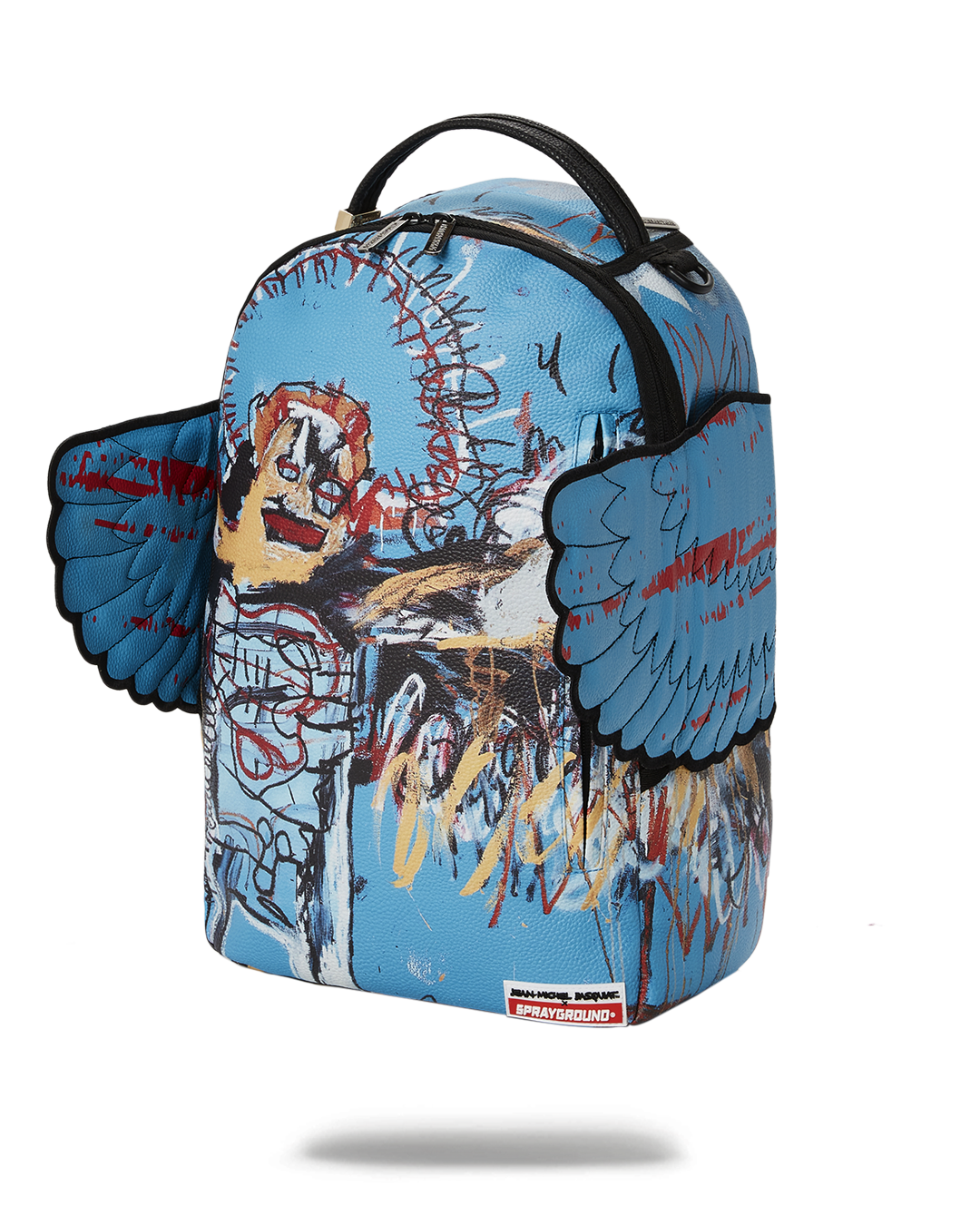 Limited Edition OFFICIAL BASQUIAT UNTITLED FALLEN ANGEL 1981 WING BACKPACK DLXV