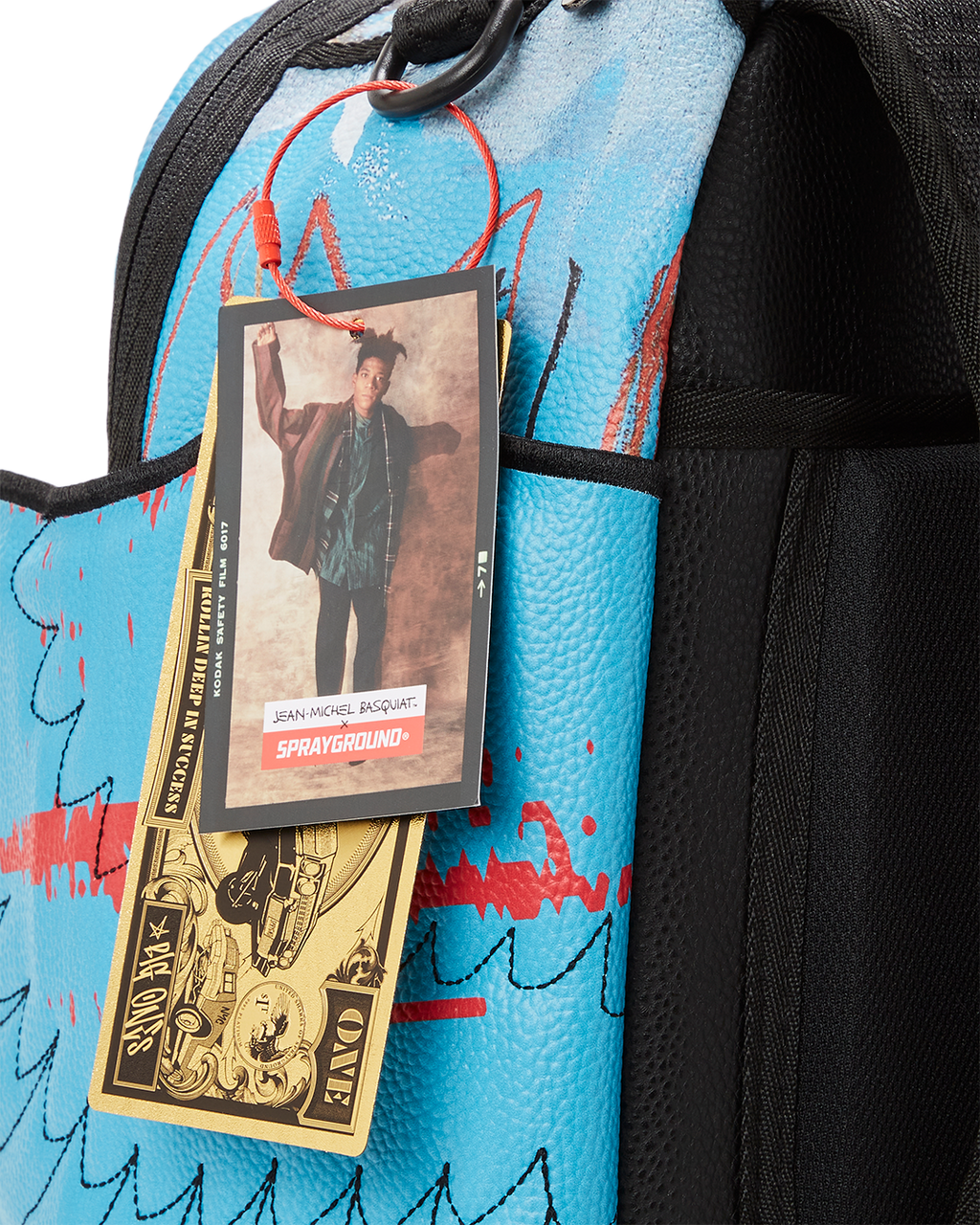 Limited Edition OFFICIAL BASQUIAT UNTITLED FALLEN ANGEL 1981 WING BACKPACK DLXV