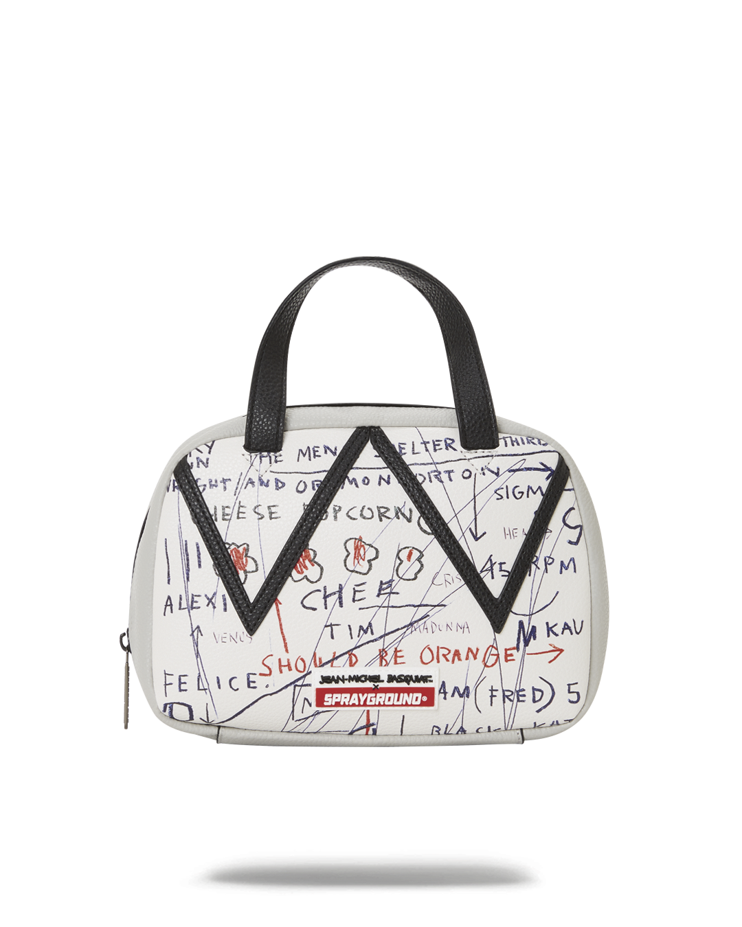 Limited Edition OFFICIAL BASQUIAT UNTITLED CHEESE POPCORN 1983 HANDBAG