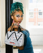 Limited Edition OFFICIAL BASQUIAT UNTITLED CHEESE POPCORN 1983 HANDBAG