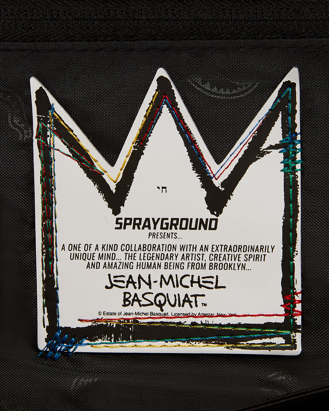 Limited Edition OFFICIAL BASQUIAT UNTITLED CHEESE POPCORN 1983 HANDBAG