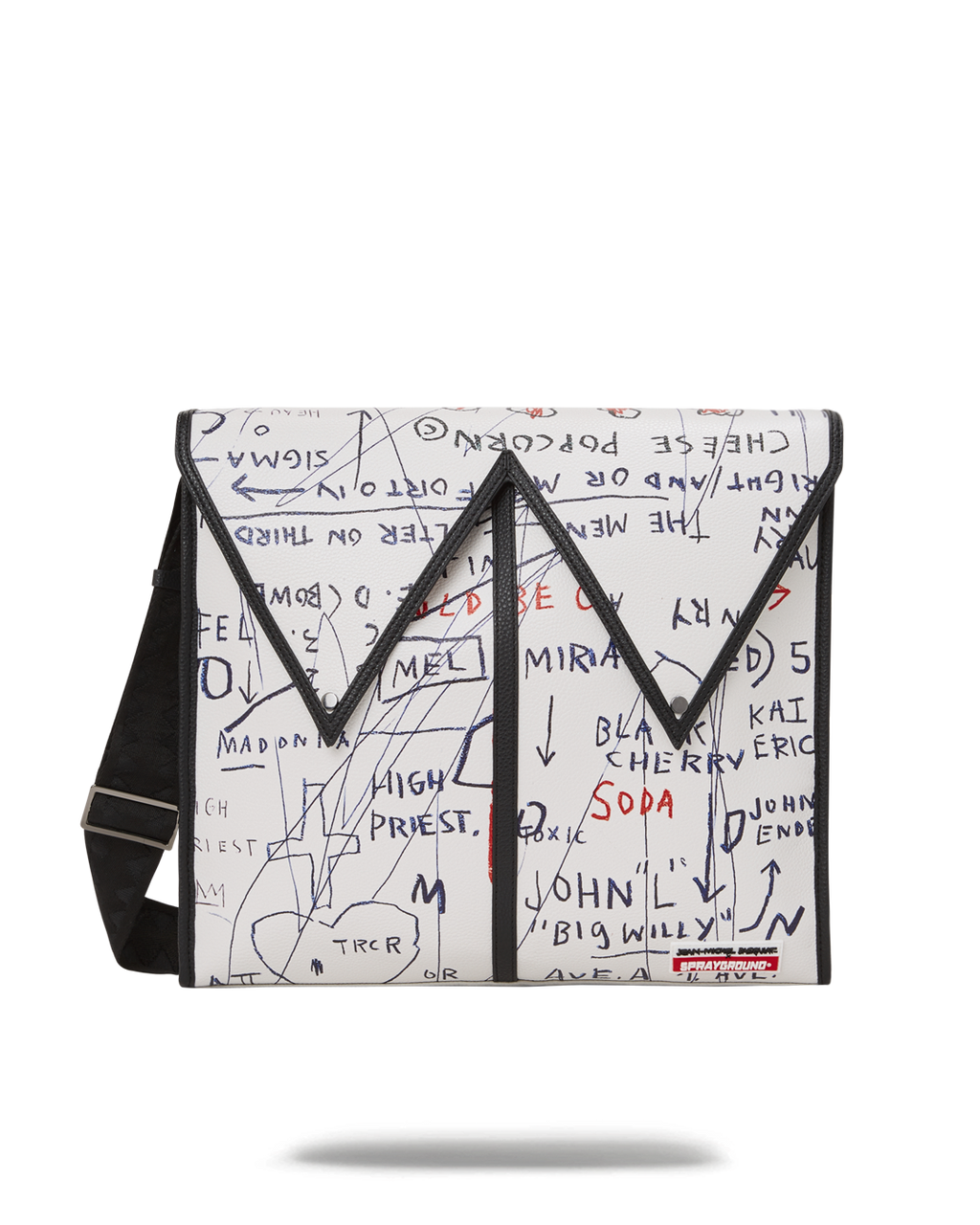 Limited Edition OFFICIAL BASQUIAT UNTITLED CHEESE POPCORN 1983 SLING MESSENGER