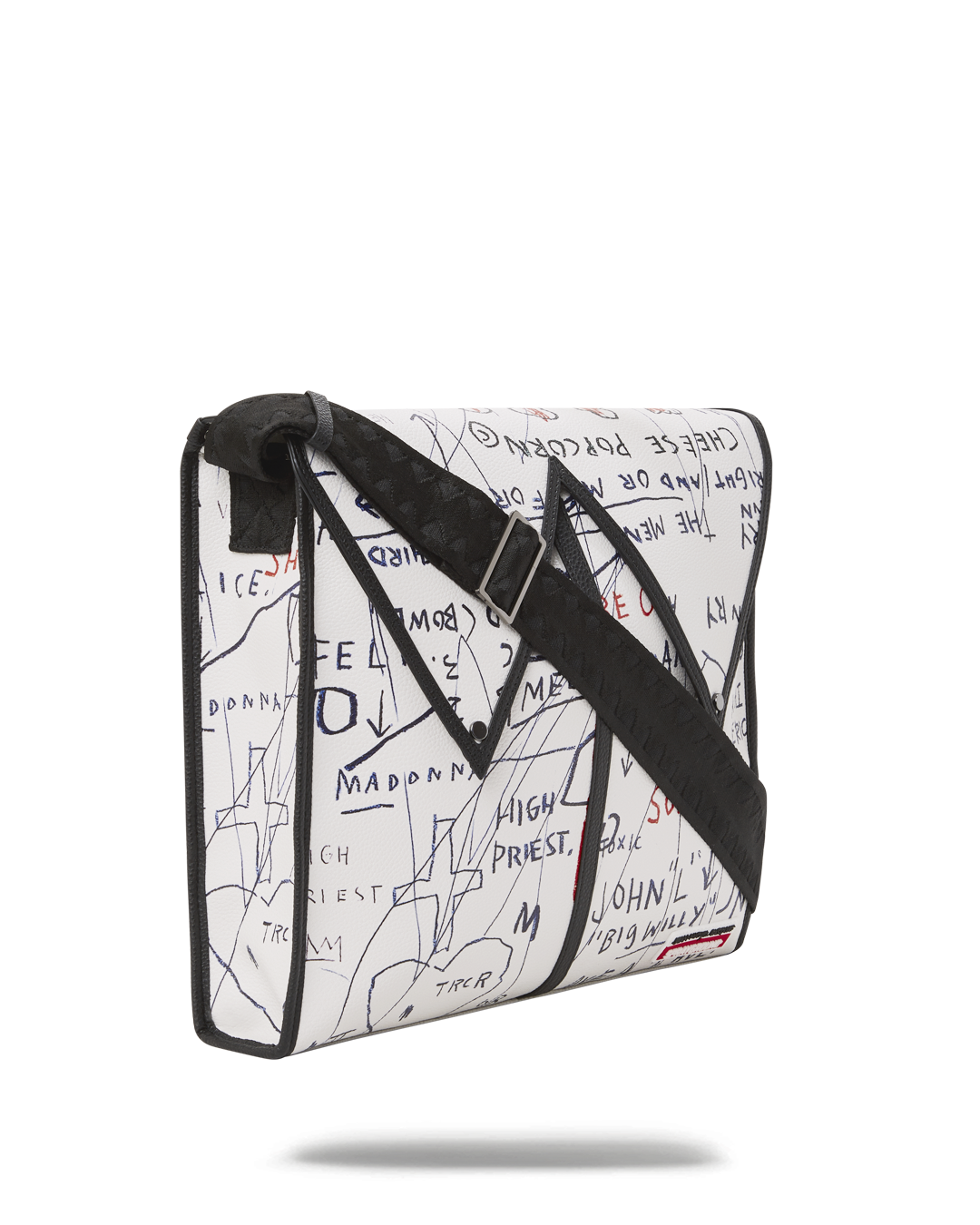 Limited Edition OFFICIAL BASQUIAT UNTITLED CHEESE POPCORN 1983 SLING MESSENGER
