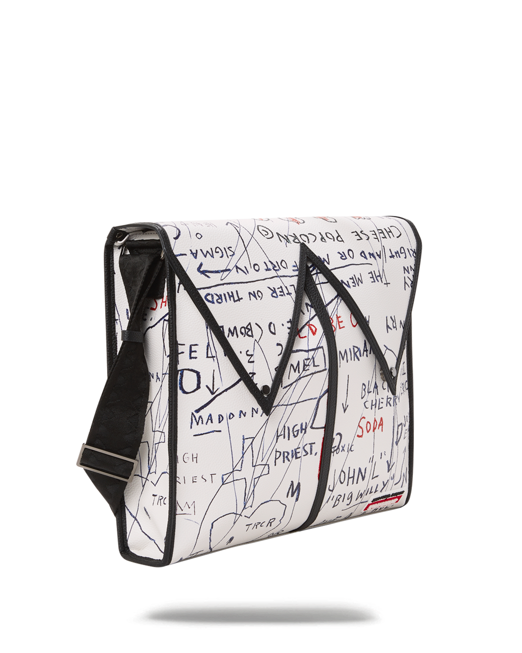 Limited Edition OFFICIAL BASQUIAT UNTITLED CHEESE POPCORN 1983 SLING MESSENGER